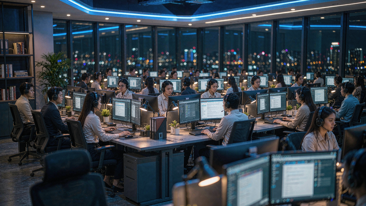 AI 没有取代 BPO 坐席：菲律宾十年就业数据怎么说
